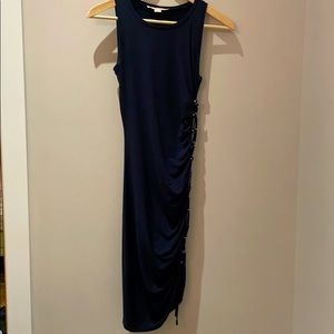 Michael Kors sleeveless dress with side details